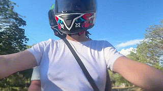 I Picked Up A Didi Client Without A Bra And He Noticed My Big Tits