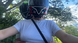 I Picked Up A Didi Client Without A Bra And He Noticed My Big Tits