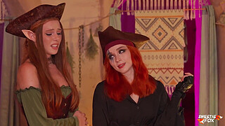 D&D Porn Adventure Part 3 - Hole Of Glory (Sweetie Fox, Diana Rider, Arina Fox, Anastangel)