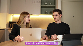 Big Tit Young Secretary Fucked by Boss