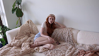 Petite redhead lesbian step sister wanted help getting <censored> on her ex - Scarlet Skies