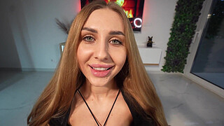 Juicy pussy so flowing, perfect doggie pose, missionary pose. Filled her face and tits with cum