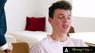 MOMMY'S BOY - Newly Hired Flight Attendant Lauren Phillips's Social Practice With Stepson Gets ROUGH