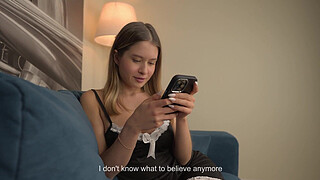 "Stepbro Your Problem - Lack Of Fuck": StepSister Helped With Her Tight Pussy. TABOO. POV