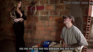 I CATCH MY EMPLOYEE MASTURBATING AND INSTEAD OF FIRING HIM, I GIVE HIM A GOOD SEX LESSON - AMBAR PRADA