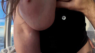 Caught my BIG JUGGS Step Sister sending Nudes...[ Nice Cowgirl ]