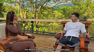 I'm unfaithful to my sugar mommy with the neighbor in her yard