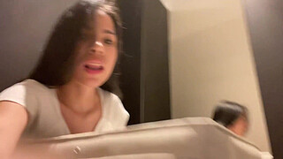 They caught me in the fitting room of the store squirting and cumming everywhere