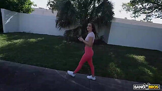 BANGBROS - Scarlett Page Boards The Bang Bus And Offers Her Tight Anus For A Good Pounding