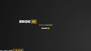 HUNT4K. Blonde chick Naomi Love is showing off her natural boobs and cheating on her BF in front of him