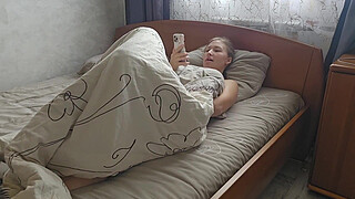 Wet homemade masturbation. Watching porn.