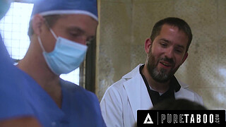 PURE TABOO Pregnant Casey Calvert's Gangbang Dream Halted By Husband's Cheating With Leana Lovings