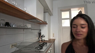 CREAMPIE FANTASY FULFILLED – I Didn’t Have Milk for Her Coffee, But I Had Some for Her Pussy