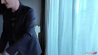 Big Ass Curvy Dirty German Babe Maria Gail have no Condom Sex at Date in Hotel with Big Penis