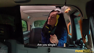 Picked up a chick doing community service! - Fake Taxi