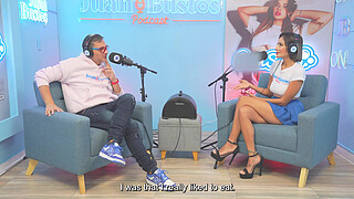 LATINA GigiDamessco Sex addict gets her pussy wet with FUCKMACHINE vibration on Podcast