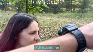 He caught a young slut drinking drinks and decided to punish her severely.