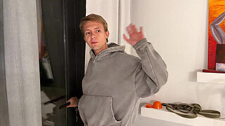 Part 1: A guy with a big cock fucks a cute chick's tight pussy.