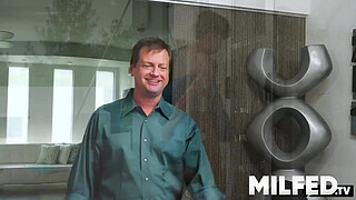 Busty Stepmom Caught Having Sex with Her Young Stepson