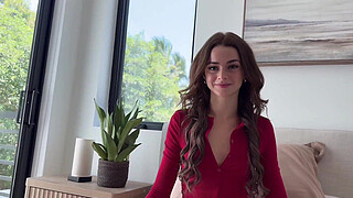 Helping My Hot Petite Step-Daughter Masturbating - Nikki Nicole - FantasyPOV