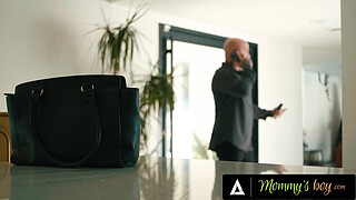 MOMMY'S BOY - Upset Man Caught Wife Lauren Phillips Fucking Their Stepson! Gets Convinced To Join In