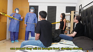 PART1: MY STEPSISTER CATCHES ME MASTURBATING WHILE WE ARE LOCKED IN A HOTEL ROOM