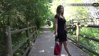 big hooters 1<censored> Lucie does her first porn casting