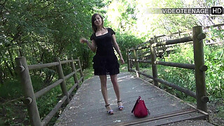 big hooters 1<censored> Lucie does her first porn casting