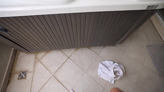 While my husband was on a business trip — I gave my male neighbor some hot jacuzzi company