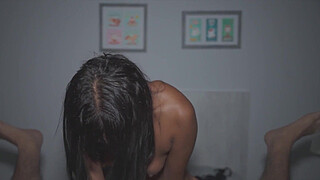 Ebony Whore Gets Huge Creampie