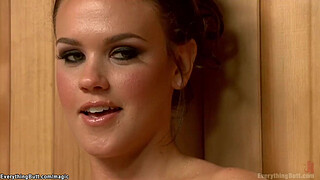 Anal lesbians squirting in sauna