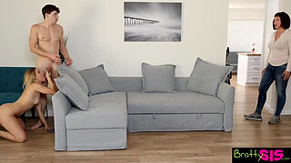 Bratty stepSis - stepBrother Fucks stepSister Right Next To stepMom! S3:E11