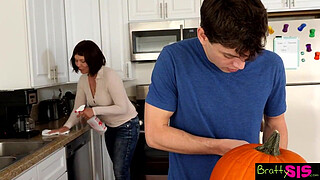 Bratty stepSis - stepBrother Fucks stepSister Right Next To stepMom! S3:E11