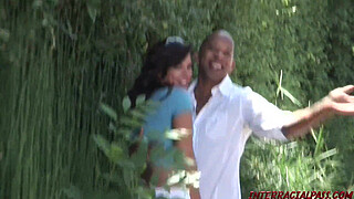 Hot loves her big black dicks