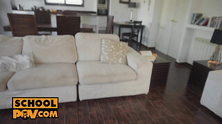 POV - Kinky Eve Sweet rides you like a horny bitch