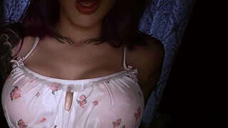 Massuer Will Tile massages hot chick Valerica Steeles body and offers her to feel more good with his big black penis