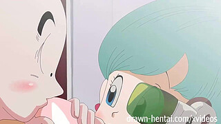 Dragon Ball Z Hentai - Bulma for two