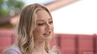 Pretty And Raw - PAWG Cutie Blonde Jenna Fireworks Ends Up Fucked By Two Massive Cocks