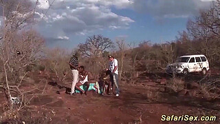 extreme african outdoor fuck orgy