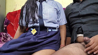 If the babe studying tuition did not do her homework, then the chick was <censored> fucked