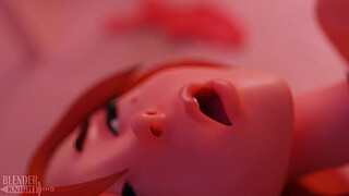 Wendy Takes a Dipper by the pool (Blenderknight, Lewdheart)