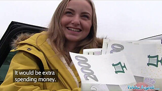 Public Agent Innocent Lady Bug Paid for Sex