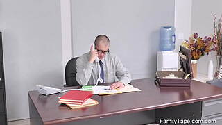 Foster Stepparents stepdaughter to fuck for rent money