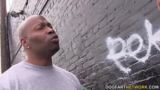 Claire Robbins Double Penetrated by Big Black Cocks