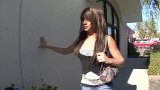 He cums on her pussy after a strong fuck