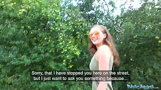 Public Agent Hot 1<censored> old fuck makes perfect boobs bounce