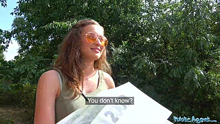 Public Agent Hot 1<censored> old fuck makes perfect boobs bounce