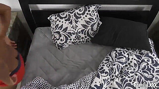 She Enjoys Her Stepsons Big Shaft While Her Husband is Away