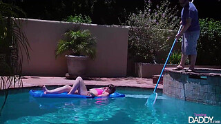 A happy day with dady.