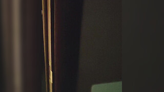 Spied on in the toilet and an erection began. I had to fill her pussy with cum